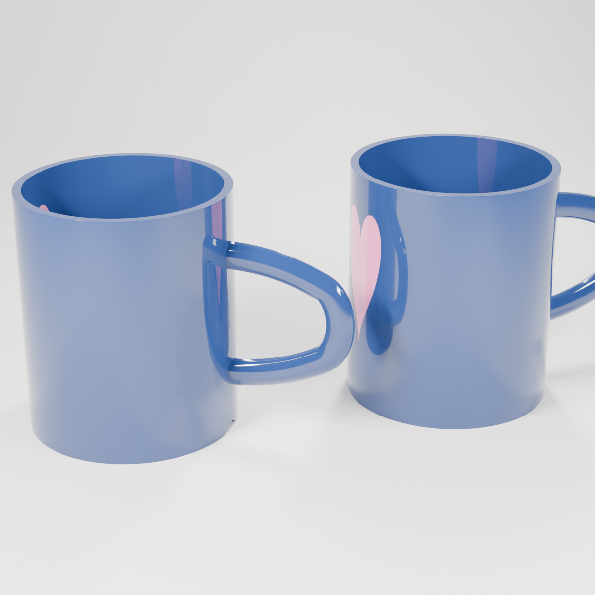Procedural Coffee Mugs Render